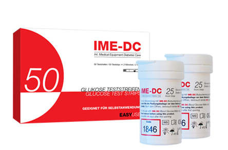 IME-DC Glucomter and Strips