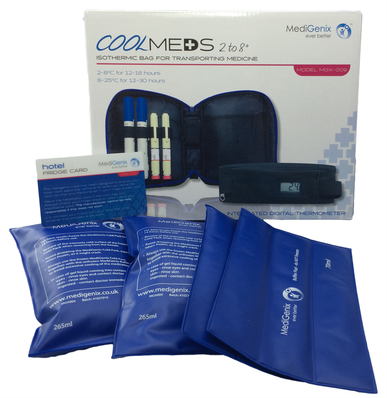 medigenix coolmeds 2-8 with accessories