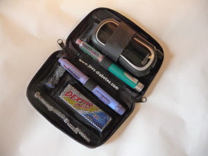 Diabetic Supply Case, Joes -Small-in-One, Open
