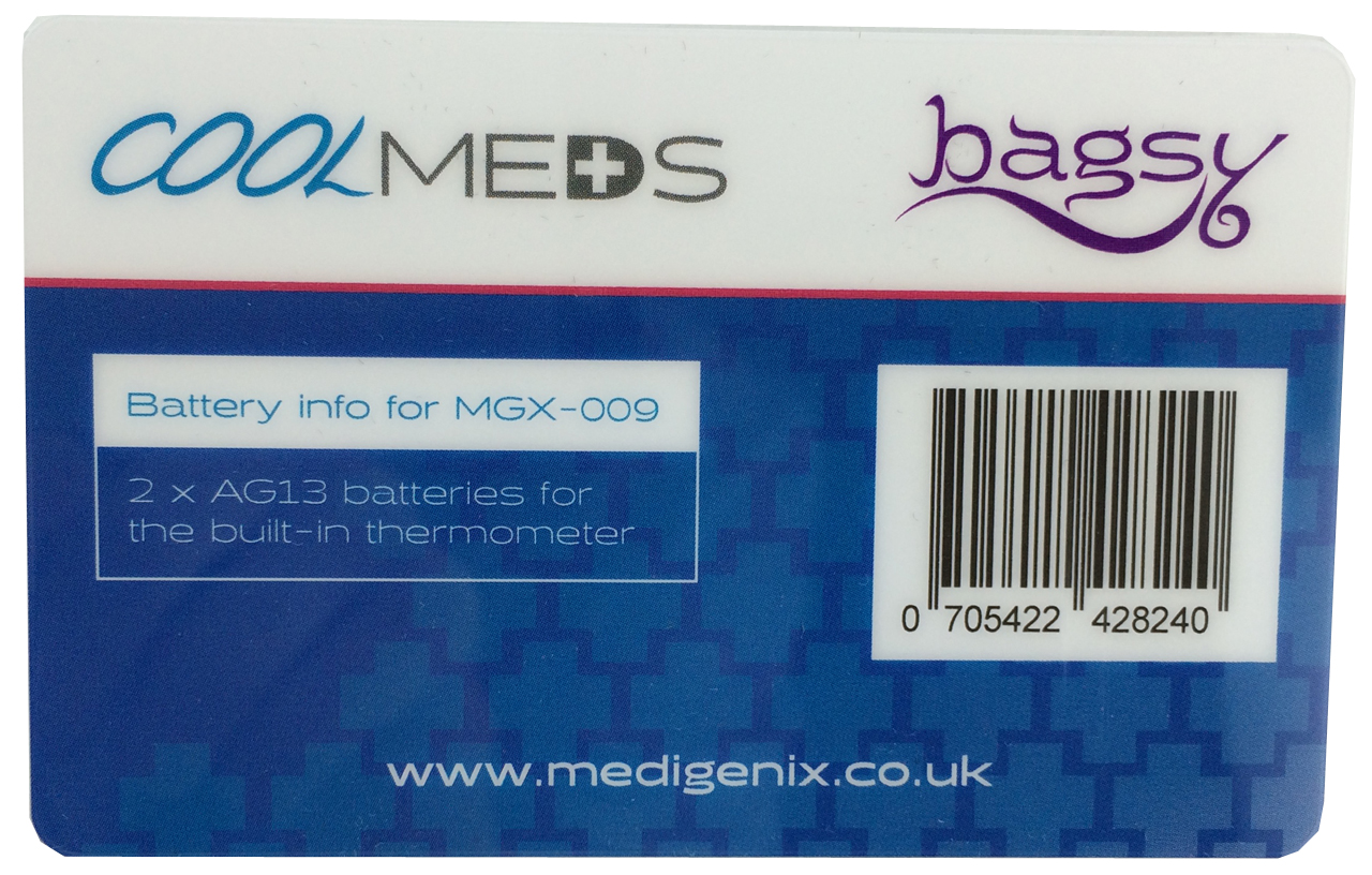 medigenix fridge card back